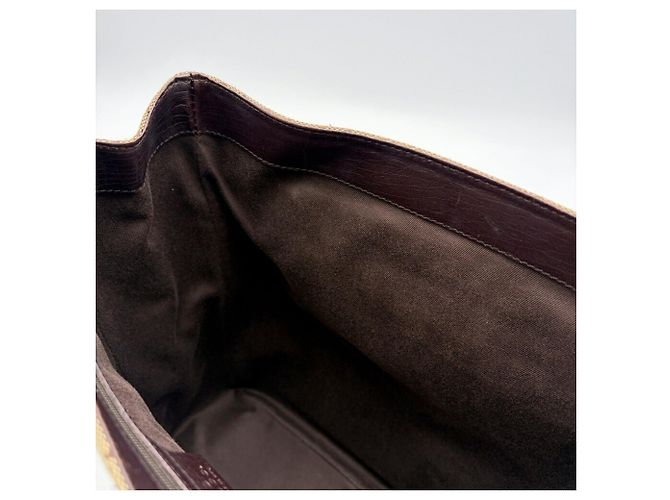 Bolso Tote Gucci Bamboo GG Canvas - vista 17