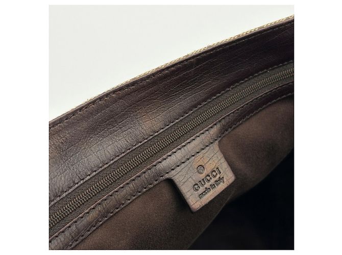 Bolso Tote Gucci Bamboo GG Canvas - vista 18
