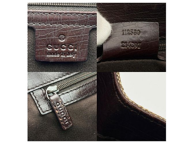 Bolso Tote Gucci Bamboo GG Canvas - vista 19