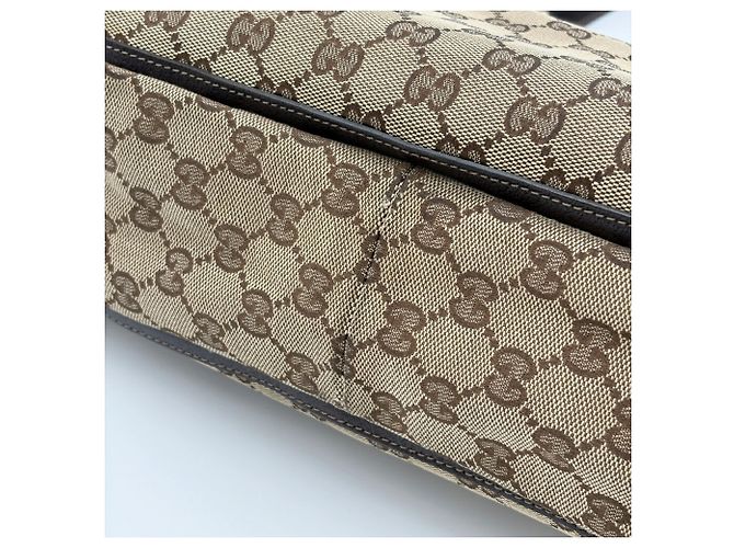 Bolso Tote Gucci en lona GG - vista 13