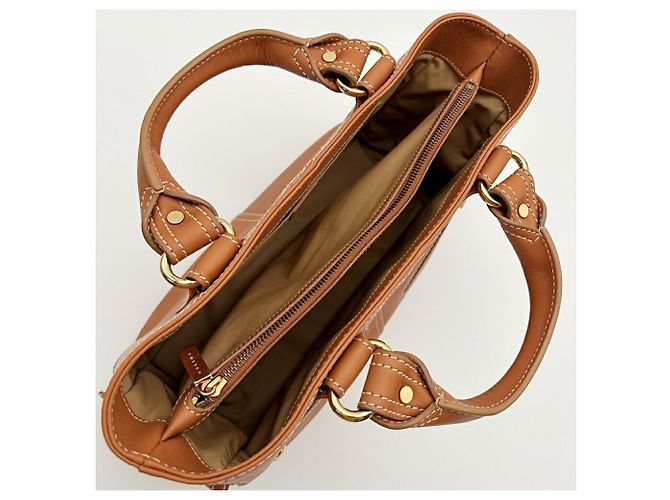 Céline Boogie Bag Leather Camel Brown - view 12