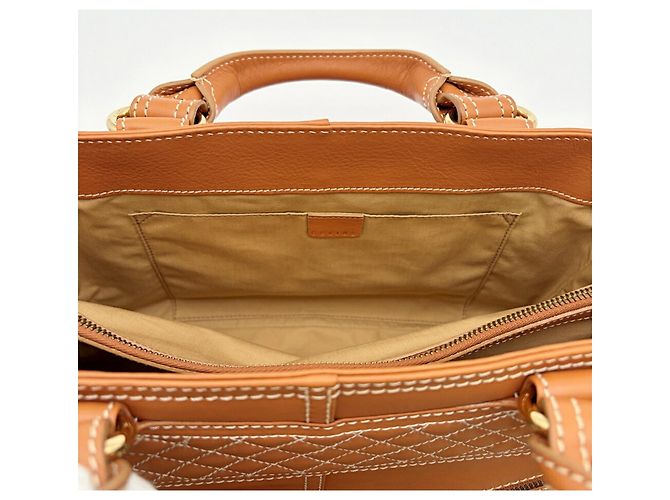 Céline Boogie Bag Leather Camel Brown - view 14
