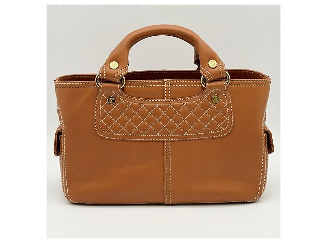 Céline Boogie Bag Leather Camel Brown - view 3