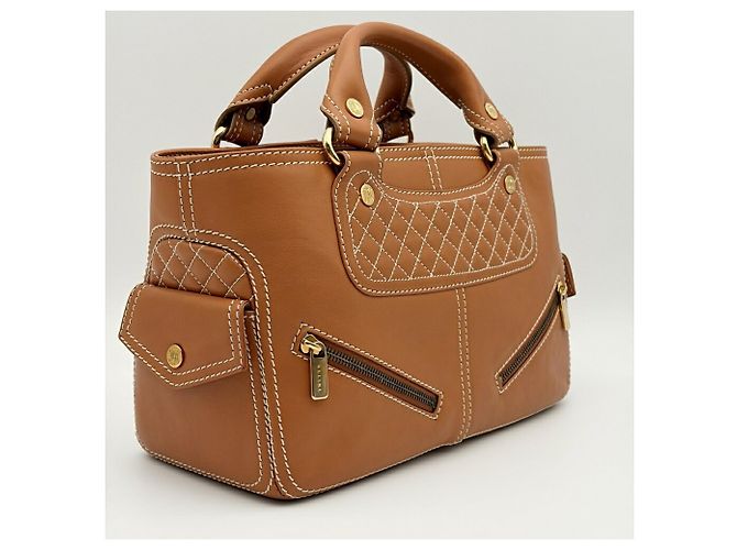 Céline Boogie Bag Leather Camel Brown - view 4