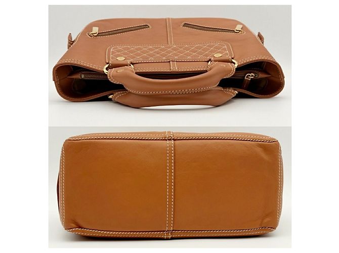 Céline Boogie Bag Leather Camel Brown - view 5