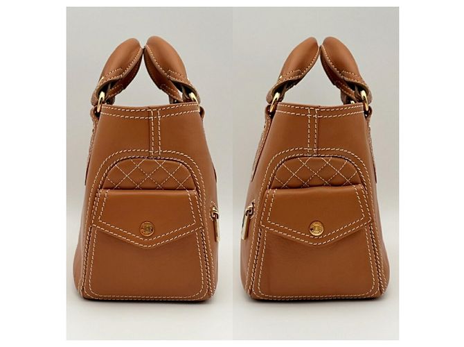 Céline Boogie Bag Leather Camel Brown - view 6
