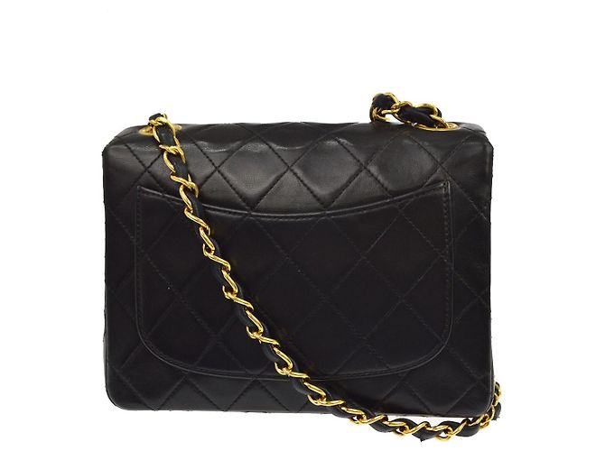 Chanel Vintage Square Classic Single Flap Quilted Lambskin Mini - Ansicht 2
