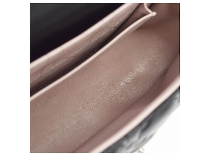 Christian Dior black cannage Leather Moyen - vista 3