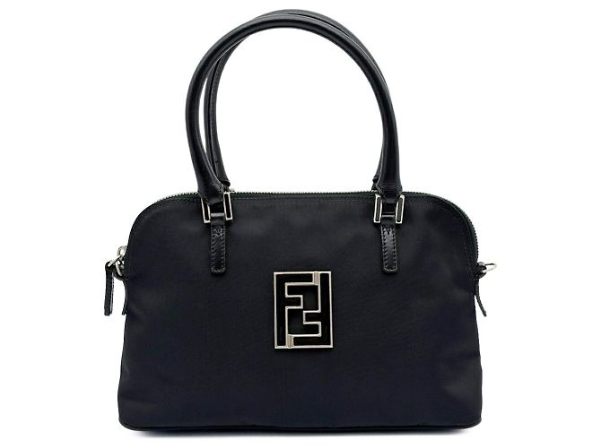 Fendi Shopper-Tasche aus Nylon und Leder - Ansicht 2