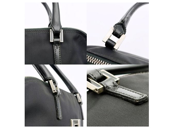 Fendi Shopper-Tasche aus Nylon und Leder - Ansicht 8
