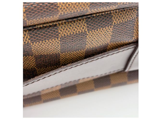 Borsa a tracolla Louis Vuitton da uomo Naviglio Damier Ebene - vista 13