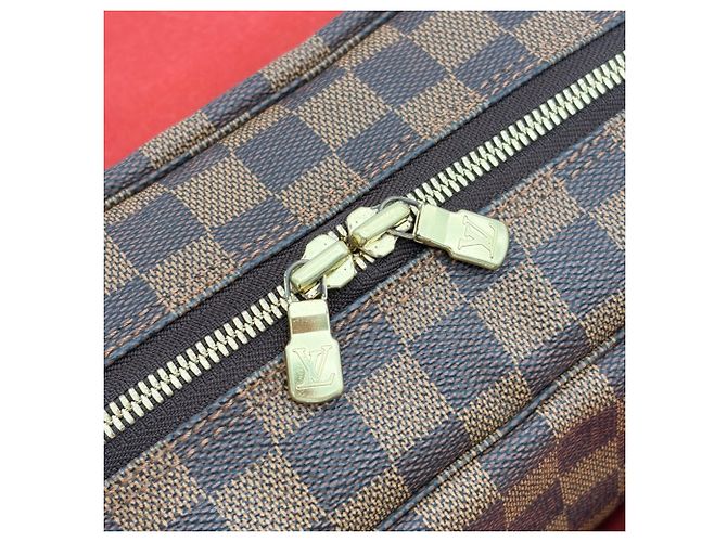 Borsa a tracolla Louis Vuitton da uomo Naviglio Damier Ebene - vista 16