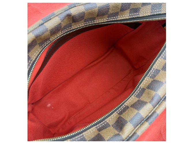 Borsa a tracolla Louis Vuitton da uomo Naviglio Damier Ebene - vista 20