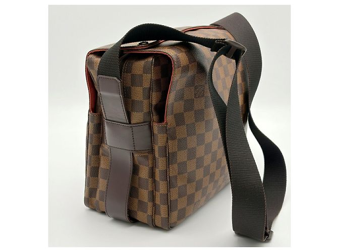Borsa a tracolla Louis Vuitton da uomo Naviglio Damier Ebene - vista 3