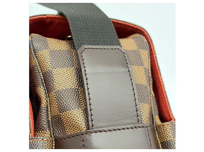 Borsa a tracolla Louis Vuitton da uomo Naviglio Damier Ebene - vista 8
