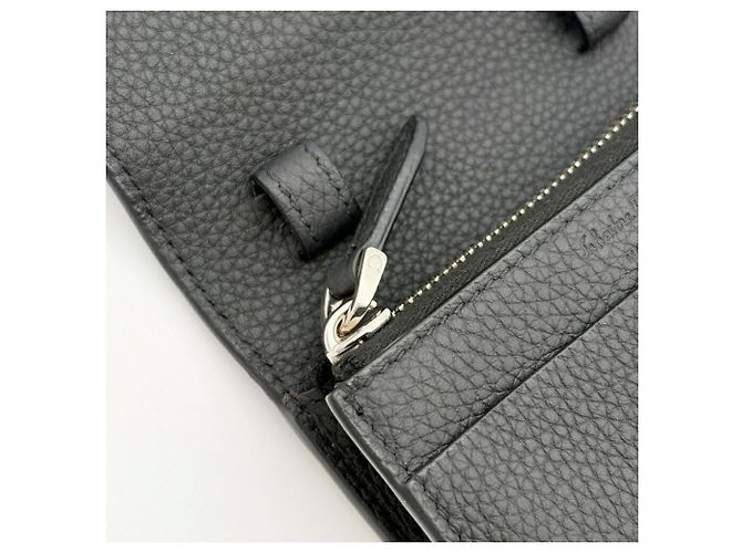 Gancini Borsa a tracolla in pelle nera Salvatore Ferragamo - vista 14