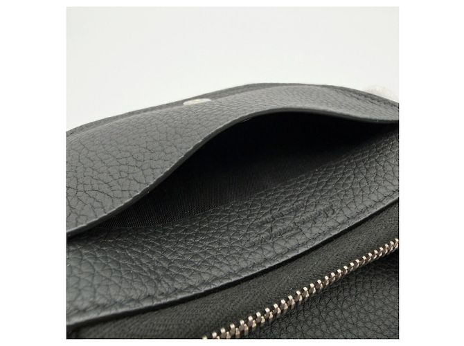 Gancini Borsa a tracolla in pelle nera Salvatore Ferragamo - vista 18