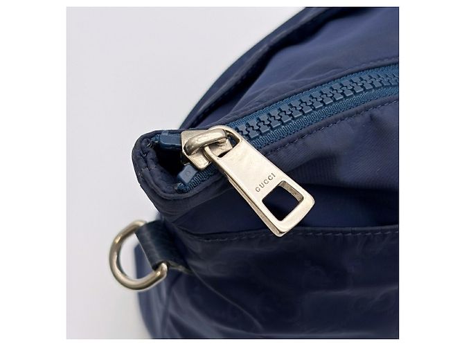 Borsa Tote Gucci Navy Two-Way - vista 17