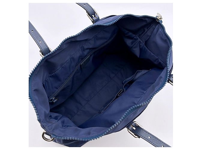 Borsa Tote Gucci Navy Two-Way - vista 19