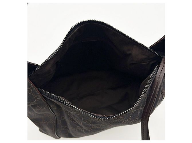 Bolso de hombro Gucci marrón oscuro - vista 13