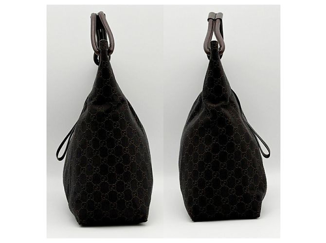 Bolso de hombro Gucci marrón oscuro - vista 5
