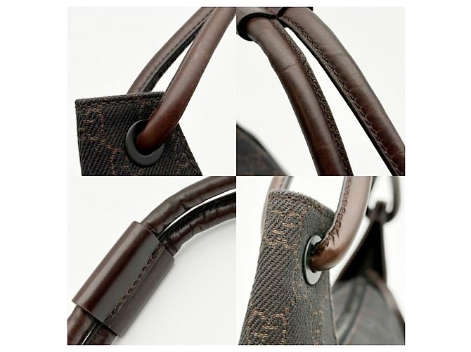 Bolso de hombro Gucci marrón oscuro - vista 9