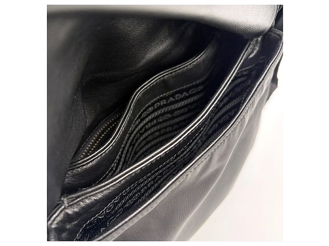 Borsa a tracolla Prada Tessuto Frill - vista 15