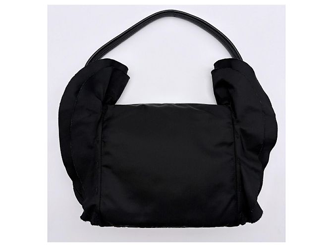Borsa a tracolla Prada Tessuto Frill - vista 3