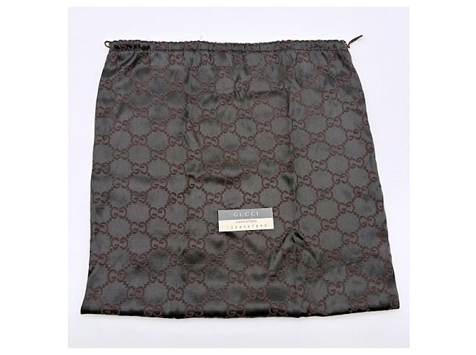 Borsa a tracolla Gucci in nylon nero e pelle - vista 20