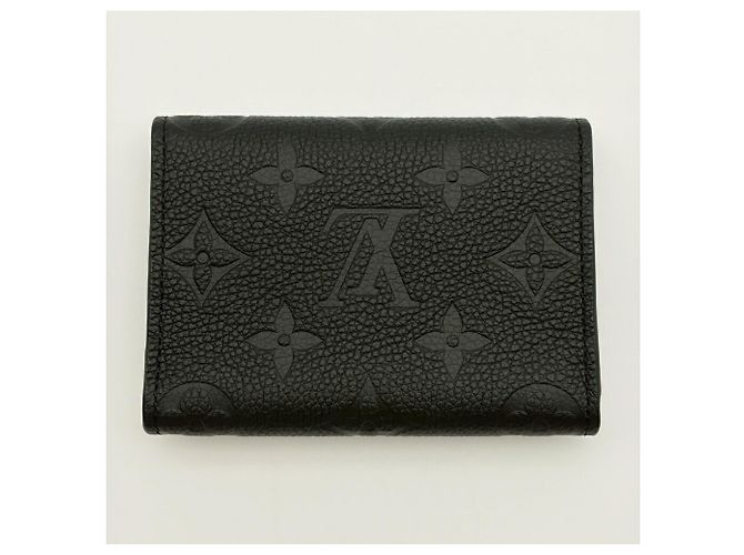Louis Vuitton Card Case in Noir Magnétique - view 3