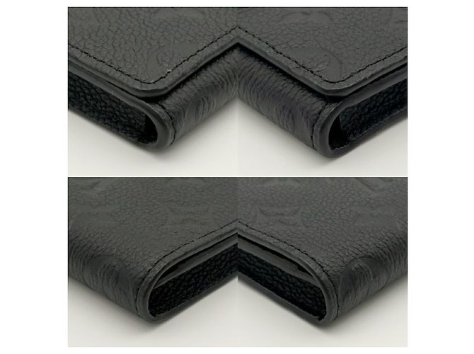 Louis Vuitton Card Case in Noir Magnétique - view 6