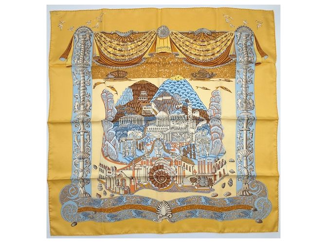 Hermès Hermes Carré 90 Foulard - L'ATLANTIDE - vista 2