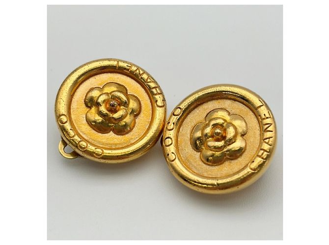 Chanel Camellia Flower Clip-On Ohrringe - Ansicht 10