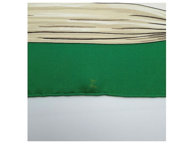 Hermès Foulard di seta Hermes Carre 90 Etrier - vista 10