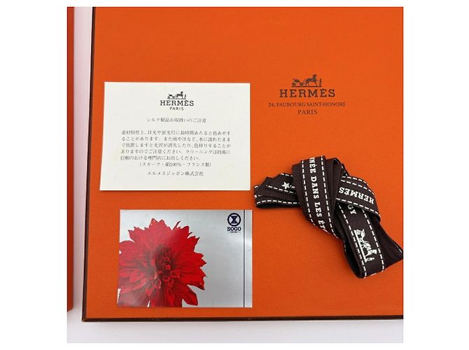 Hermès Foulard di seta Hermes Carre 90 Etrier - vista 20