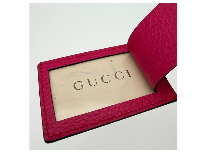 Gucci Swing Tote/Schultertasche aus rosa Leder - Ansicht 20