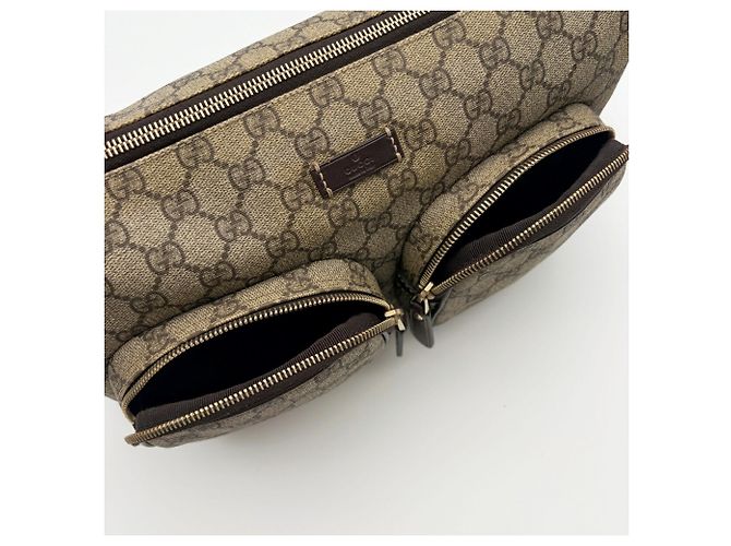 Borsa a tracolla Gucci da uomo GG Supreme - vista 11
