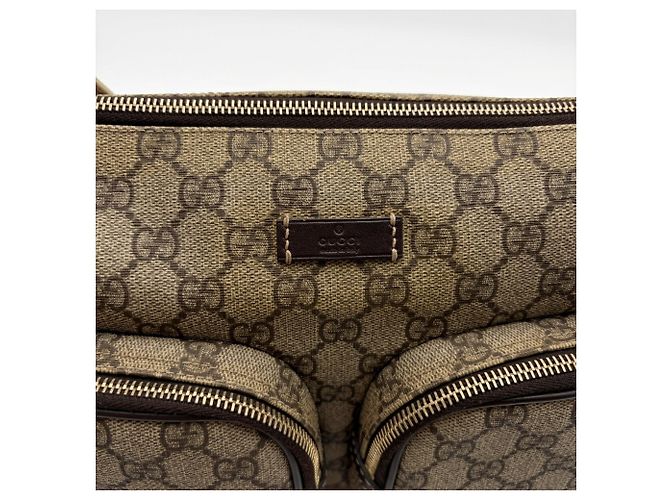Borsa a tracolla Gucci da uomo GG Supreme - vista 12