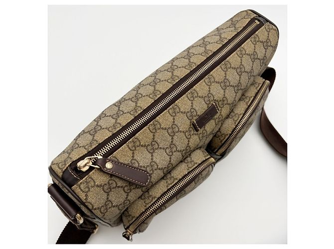 Borsa a tracolla Gucci da uomo GG Supreme - vista 14