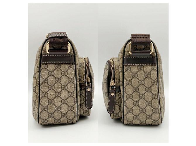 Borsa a tracolla Gucci da uomo GG Supreme - vista 5