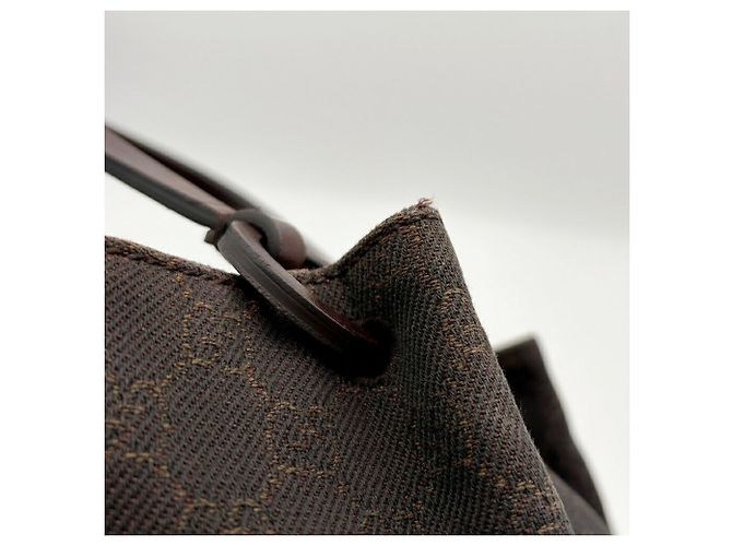 Bolso Tote Gucci en marrón oscuro - vista 10