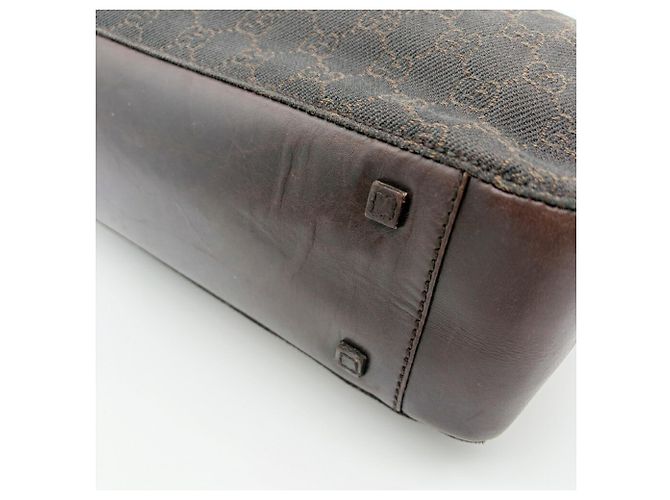 Bolso Tote Gucci en marrón oscuro - vista 13