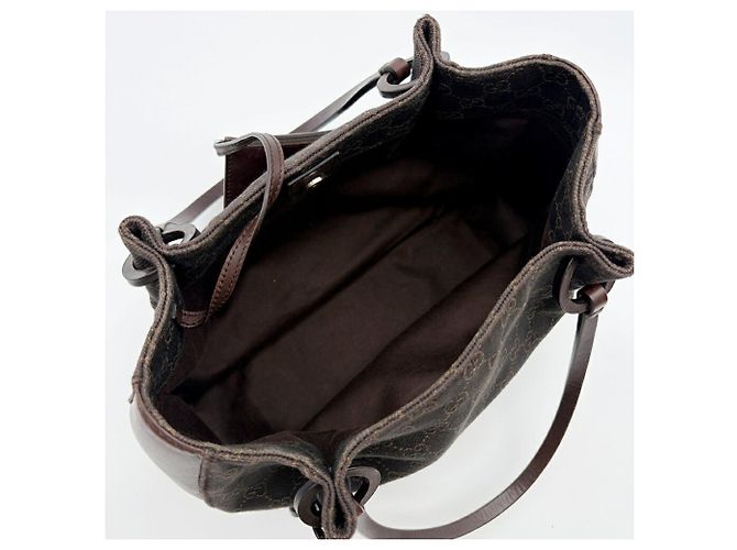 Bolso Tote Gucci en marrón oscuro - vista 15