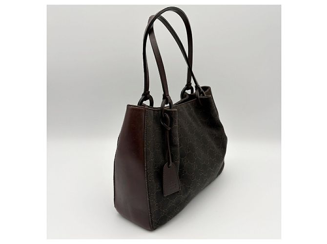 Bolso Tote Gucci en marrón oscuro - vista 3