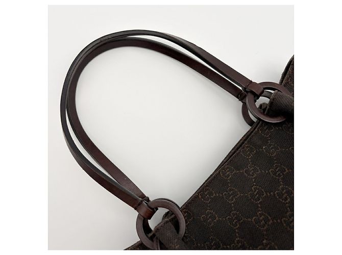 Bolso Tote Gucci en marrón oscuro - vista 7