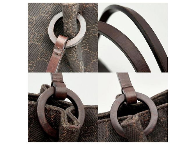 Bolso Tote Gucci en marrón oscuro - vista 9