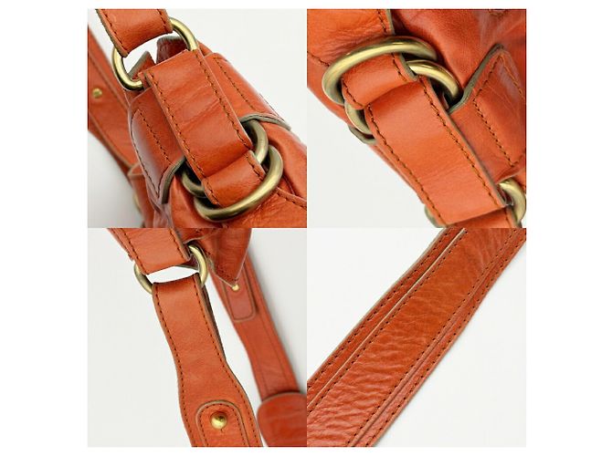 Bolso de hombro de piel Chloé Chloe Bay - vista 10