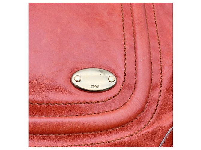 Bolso de hombro de piel Chloé Chloe Bay - vista 13