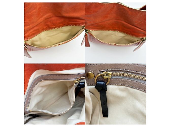 Bolso de hombro de piel Chloé Chloe Bay - vista 19