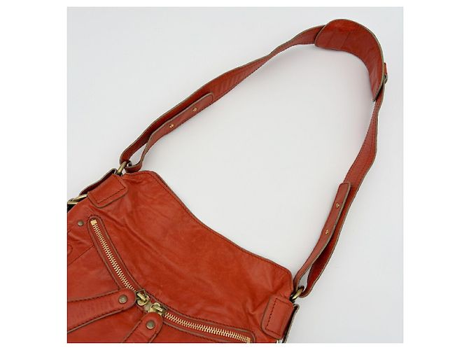 Bolso de hombro de piel Chloé Chloe Bay - vista 7